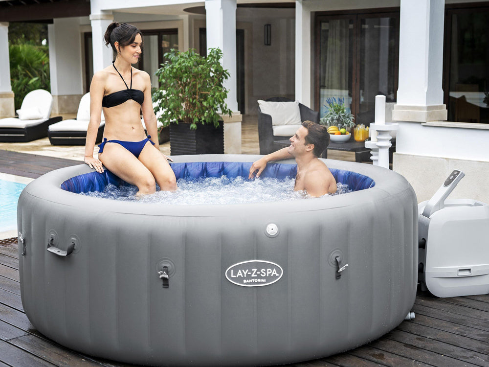 Bestway Lay-Z-Spa Santorini PRO 7 LED