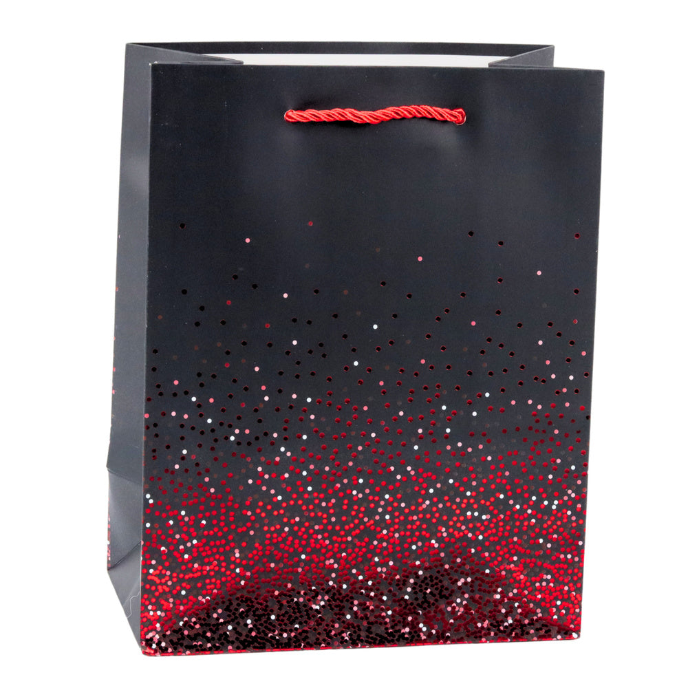 Gift Bag Glitter Gradient Dots 23 x 18 x 10.5 cm