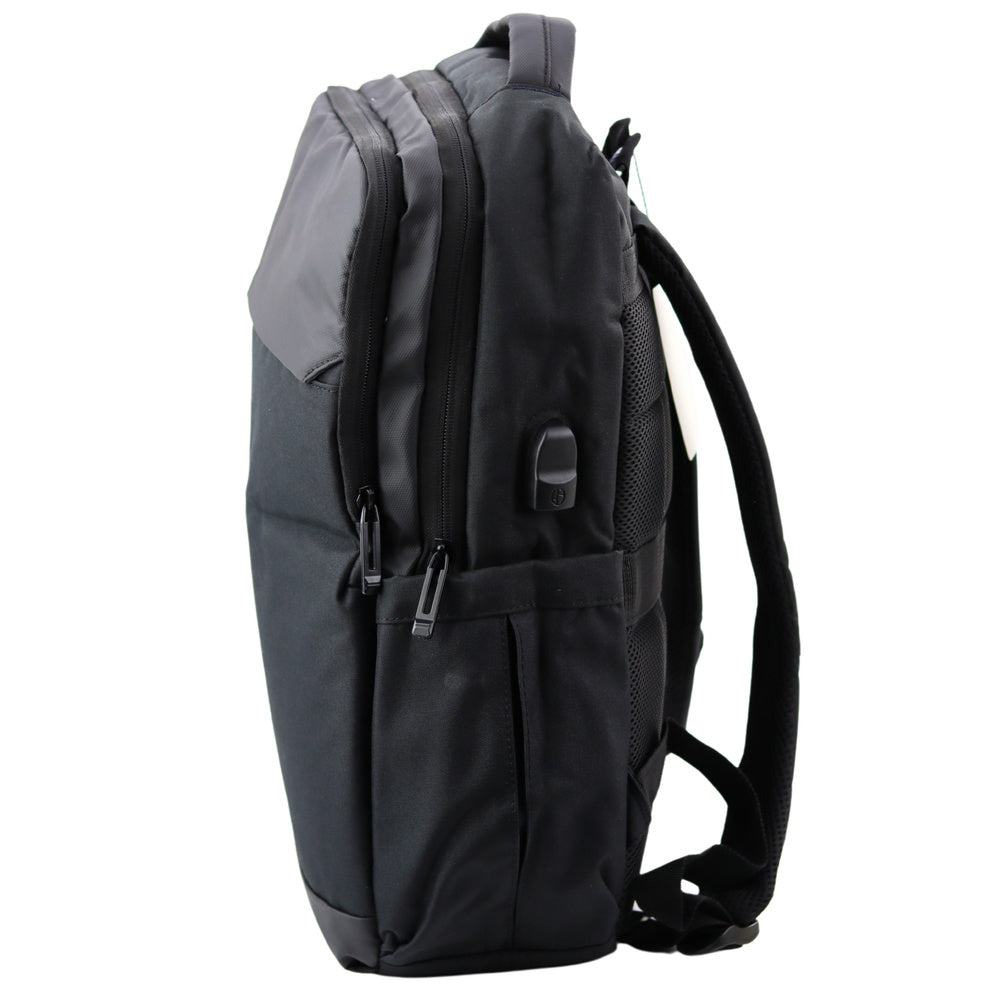 Poslovni i školski ruksak sa pretincem za laptop 16L 45cm - crni