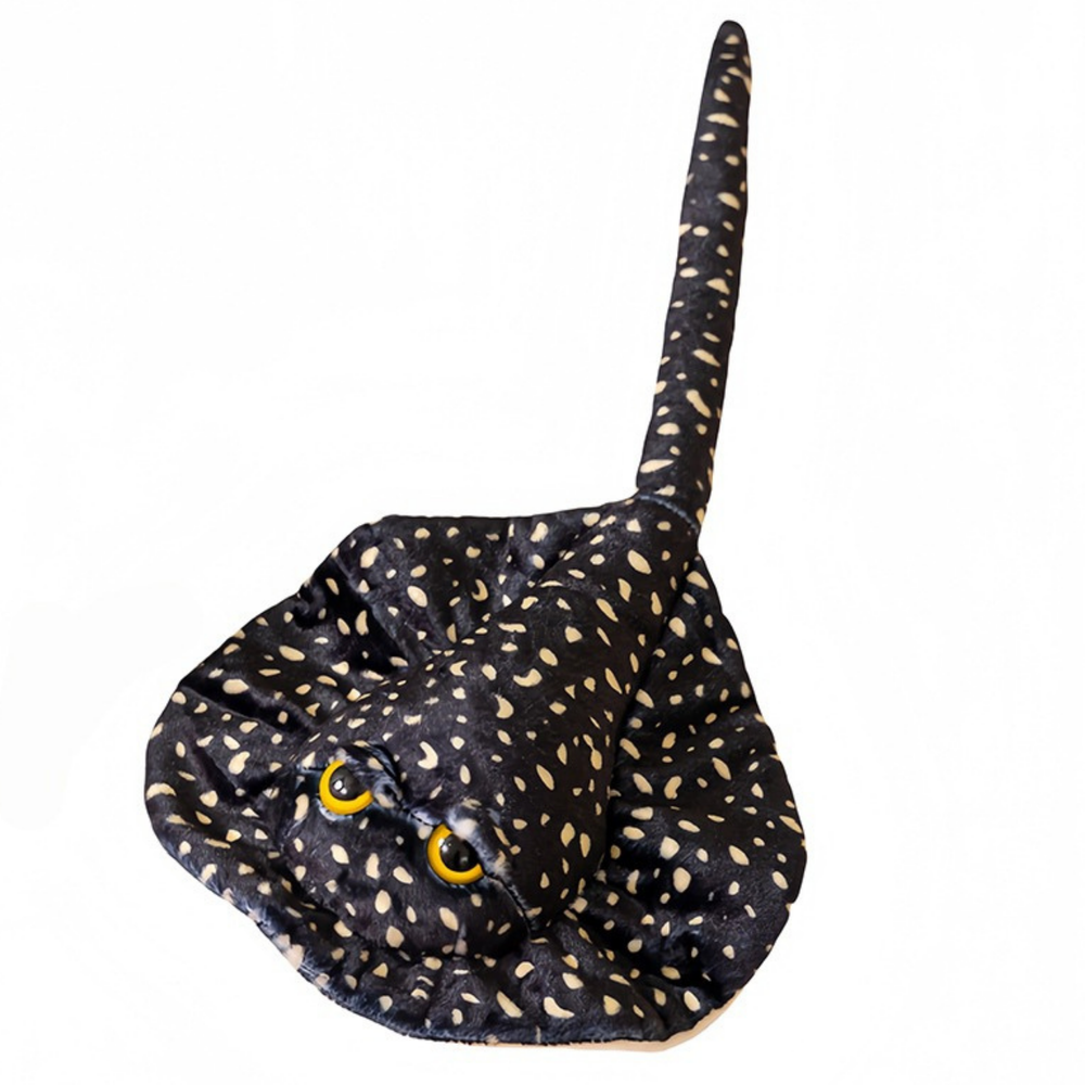 Plišana igračka – crna Raža s točkicama 50cm