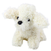 Plišana igračka mini pudla 20cm – bijela