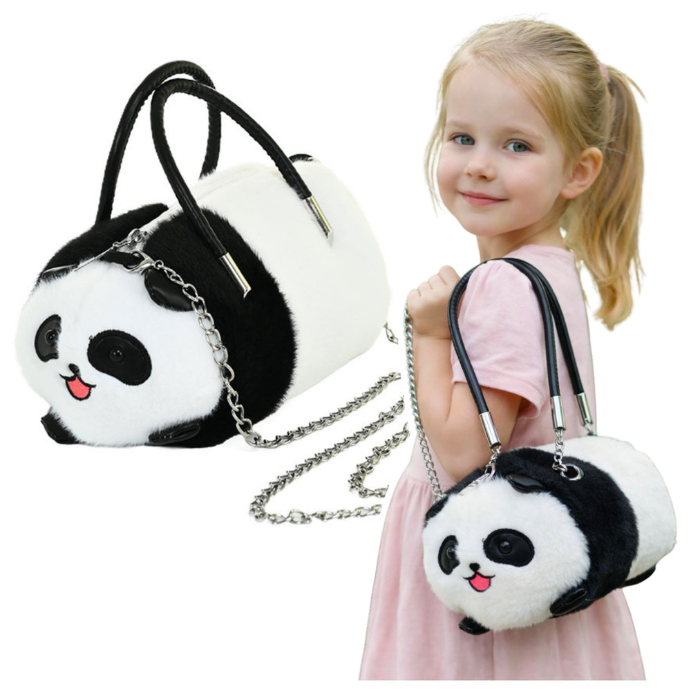Plišana igračka panda u torbi 20 cm