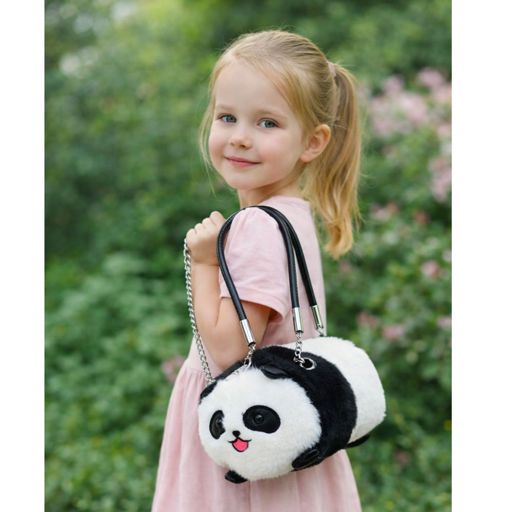 Plišana igračka panda u torbi 20 cm