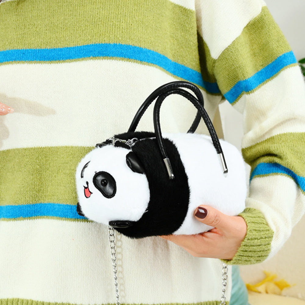 Plišana igračka panda u torbi 20 cm
