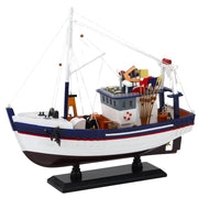 Kolekcionarska maketa ribarskog broda Equipped 37x34cm
