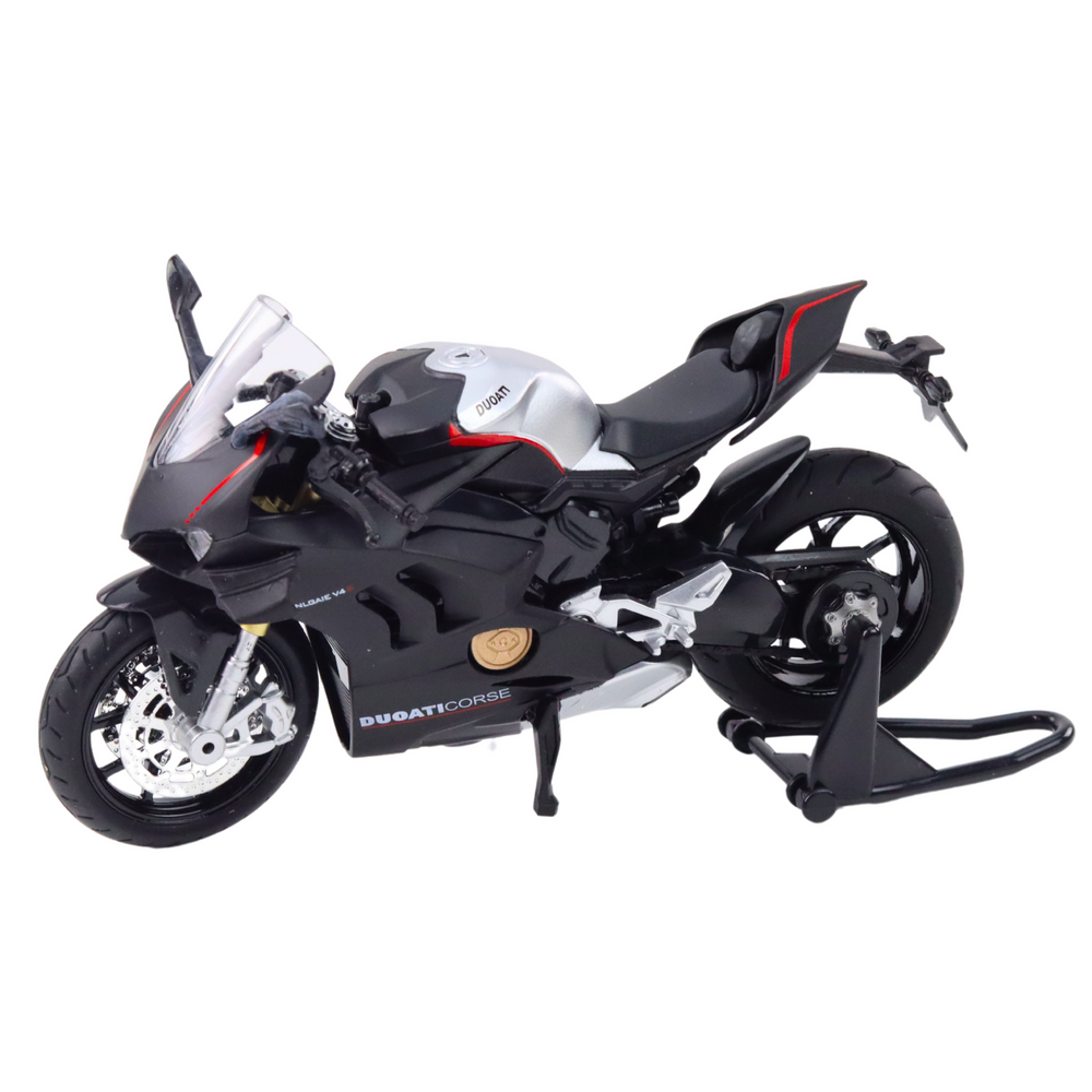 Metalni motor za igru sa zvučnim i svjetlosnim efektima V4 1:12 - crni