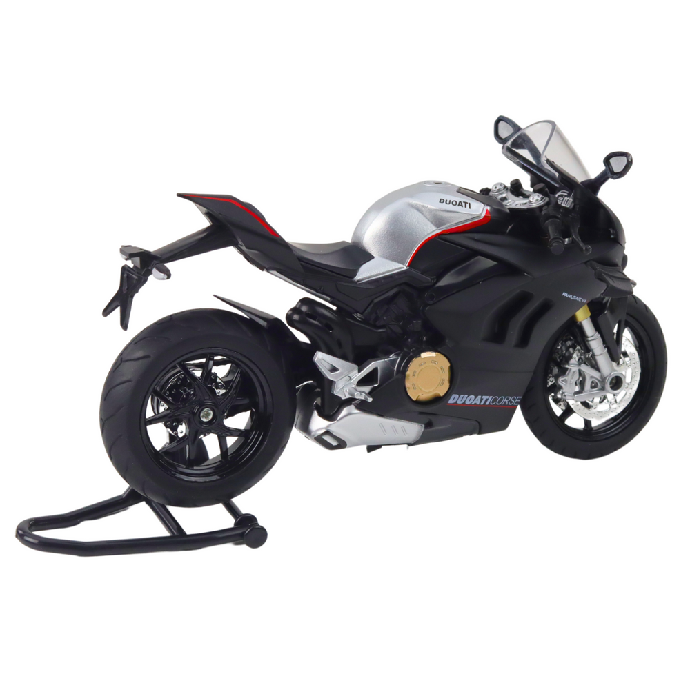 Metalni motor za igru sa zvučnim i svjetlosnim efektima V4 1:12 - crni