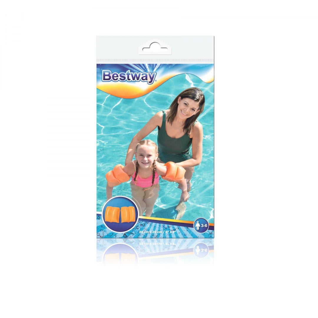Jastučići za ruke 20 x 20 cm BESTWAY - narančasti
