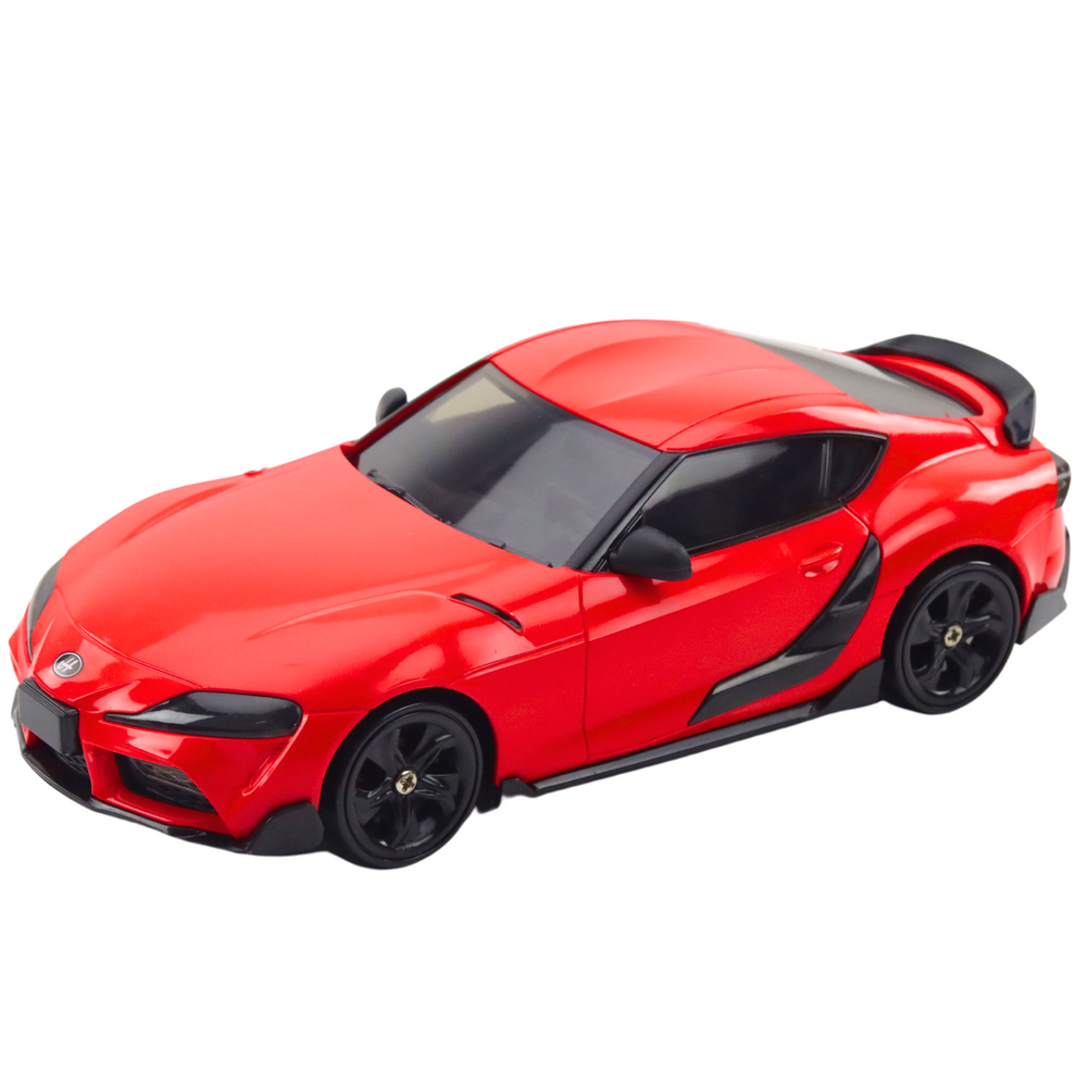 Auto na daljinsko upravljanje Drift Sports sa zamjenivim kotačima RC 4WD - crveni