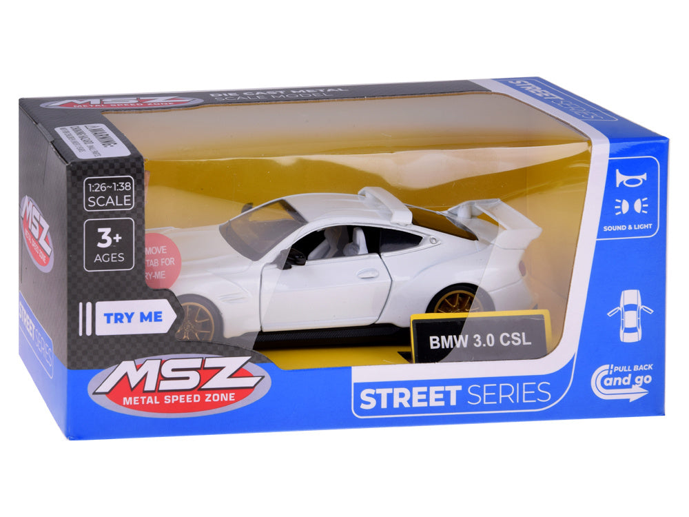 Metalni BMW 3.0 CSL 1:32 s efektima