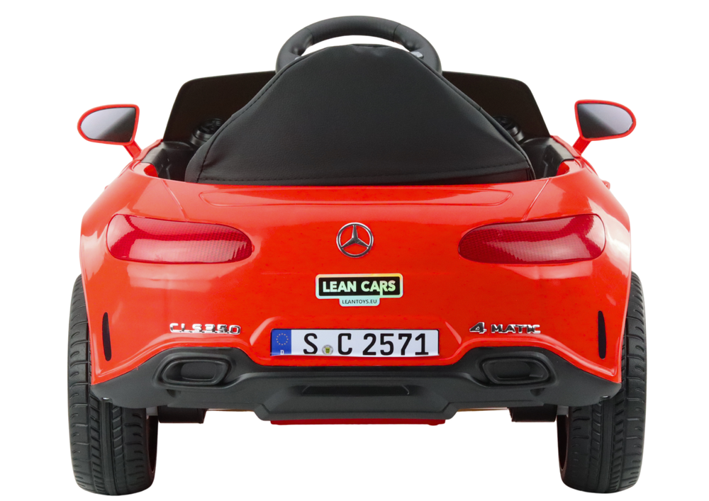 Licencirani auto na akumulator Mercedes KL-1666-1- crveni