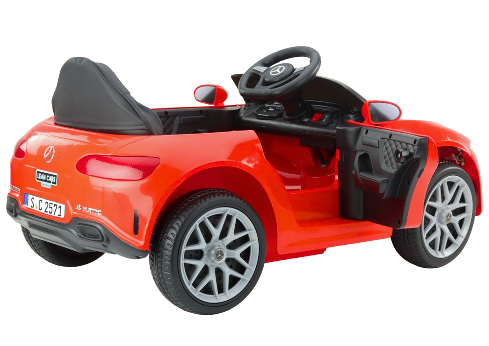 Licencirani auto na akumulator Mercedes KL-1666-1- crveni