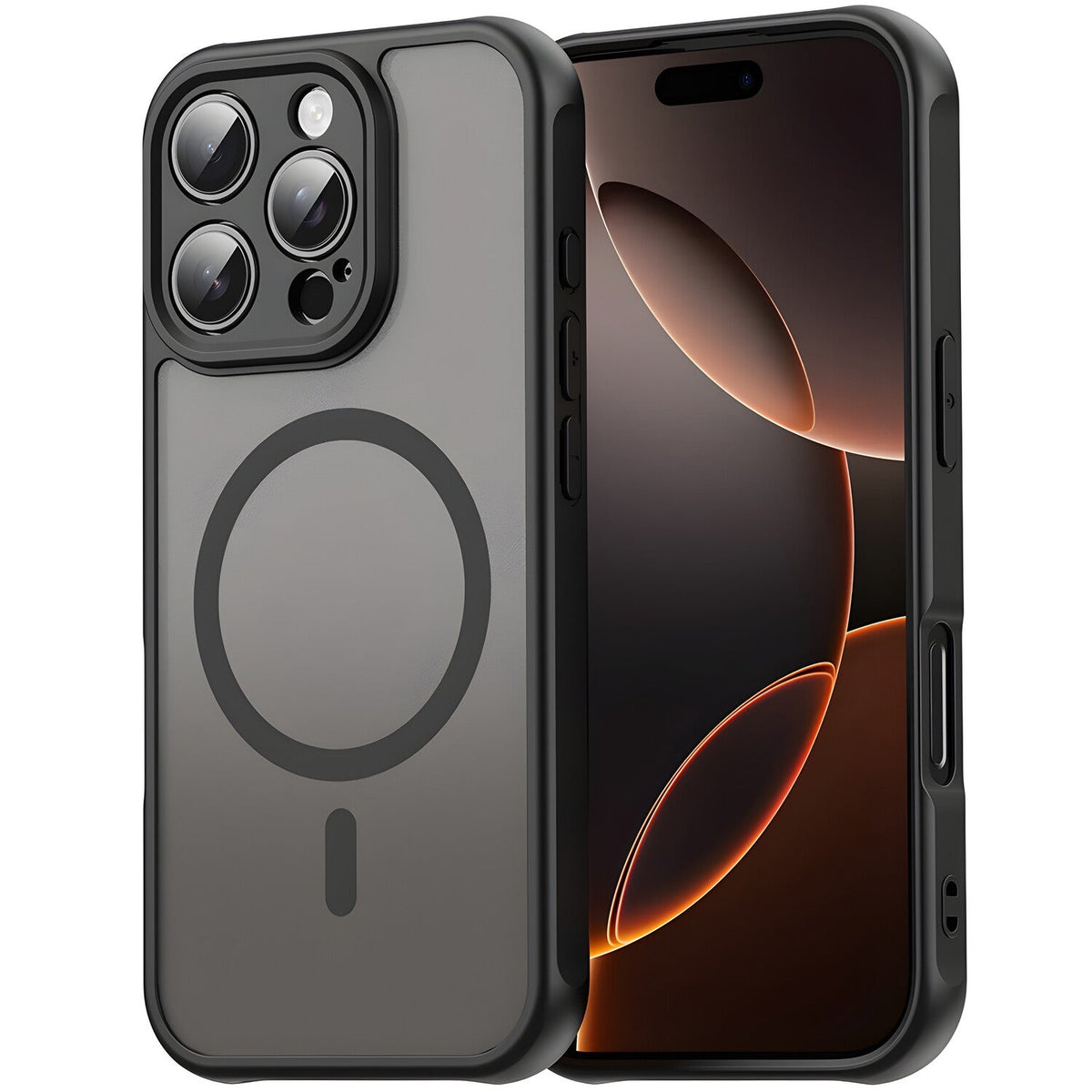 Maska Techsuit HaloFrost II MagSafe za Apple iPhone 11 - Crna