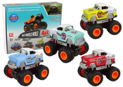 Autići za igru 4x4 Classic sa velikim kotačima 4u1 - šareni