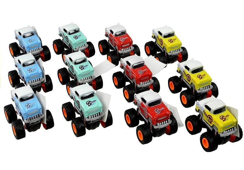 Autići za igru 4x4 Classic sa velikim kotačima 4u1 - šareni