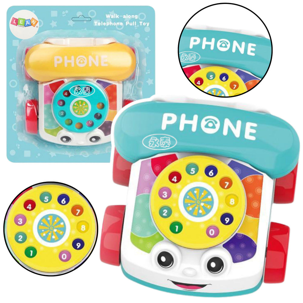 Interaktivni telefon na kotačima za povlačenje - boja se bira nasumično