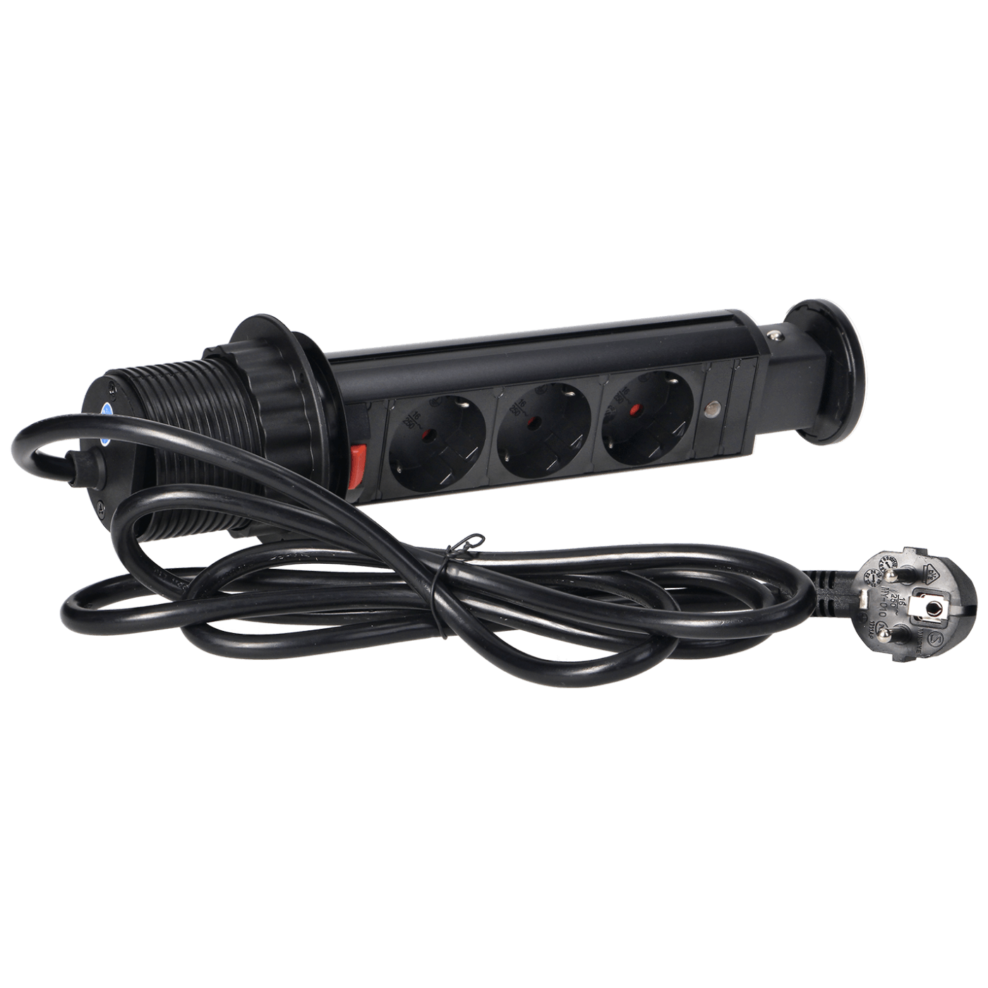 Orno Prodlužovací kabel se 3 x zásuvkami Schuko, vestavný - OR-AE-1347(GS)/B