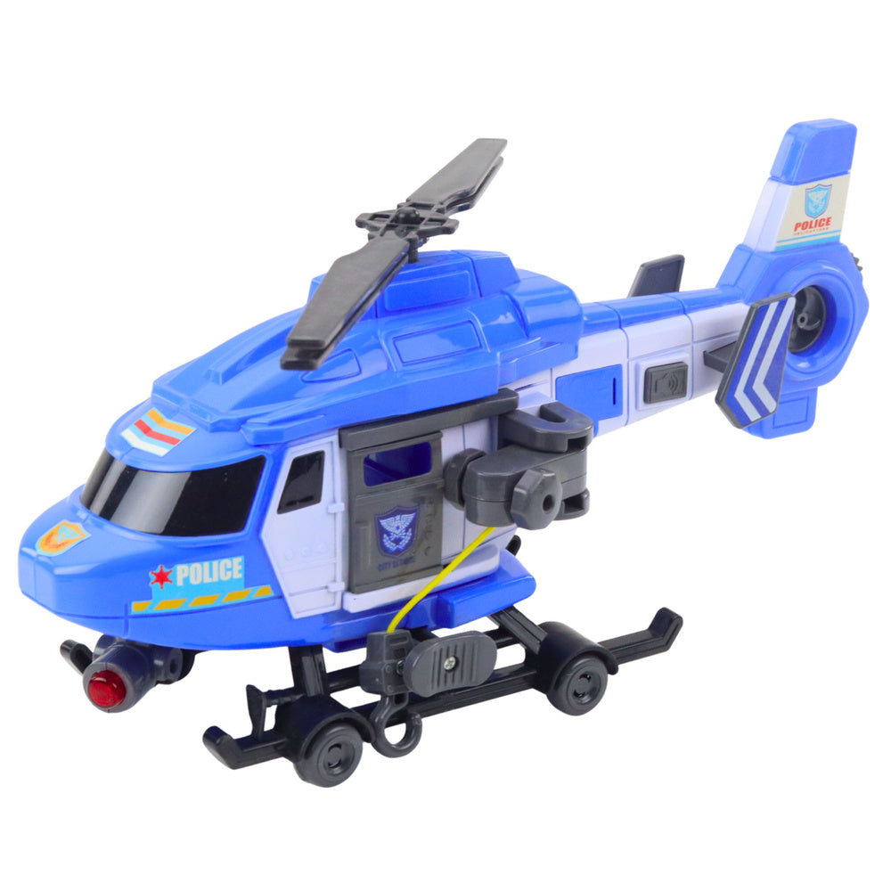 Policijski helikopter za igru u omjeru 1:16 - svjetlo plavi