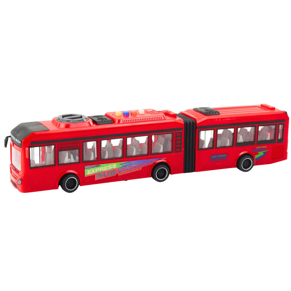 Dvostruki autobus za igru u omjeru 1:16 - crveni