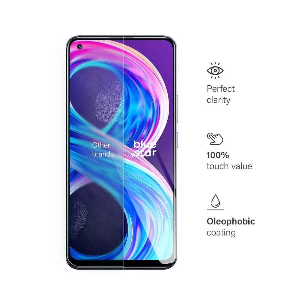 Tvrzené sklo Blue Star pro Realme 8/8 Pro