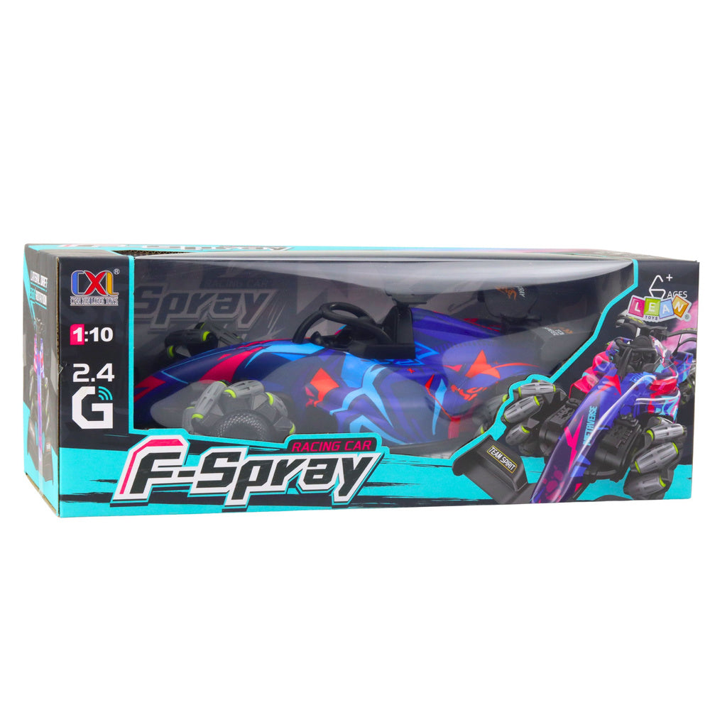 Formula na daljinsko upravljanje F-Spray sa efektom pare 1:10 - plavi