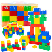 Šareni set kockica za slaganje sa 20 elemenata - 28.5x9x9 cm