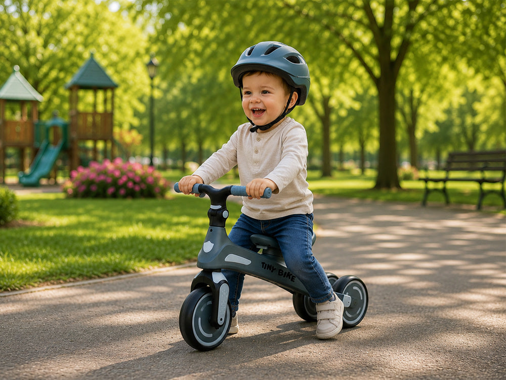 Tricikl Tiny Bike GrowUp 5u1 green