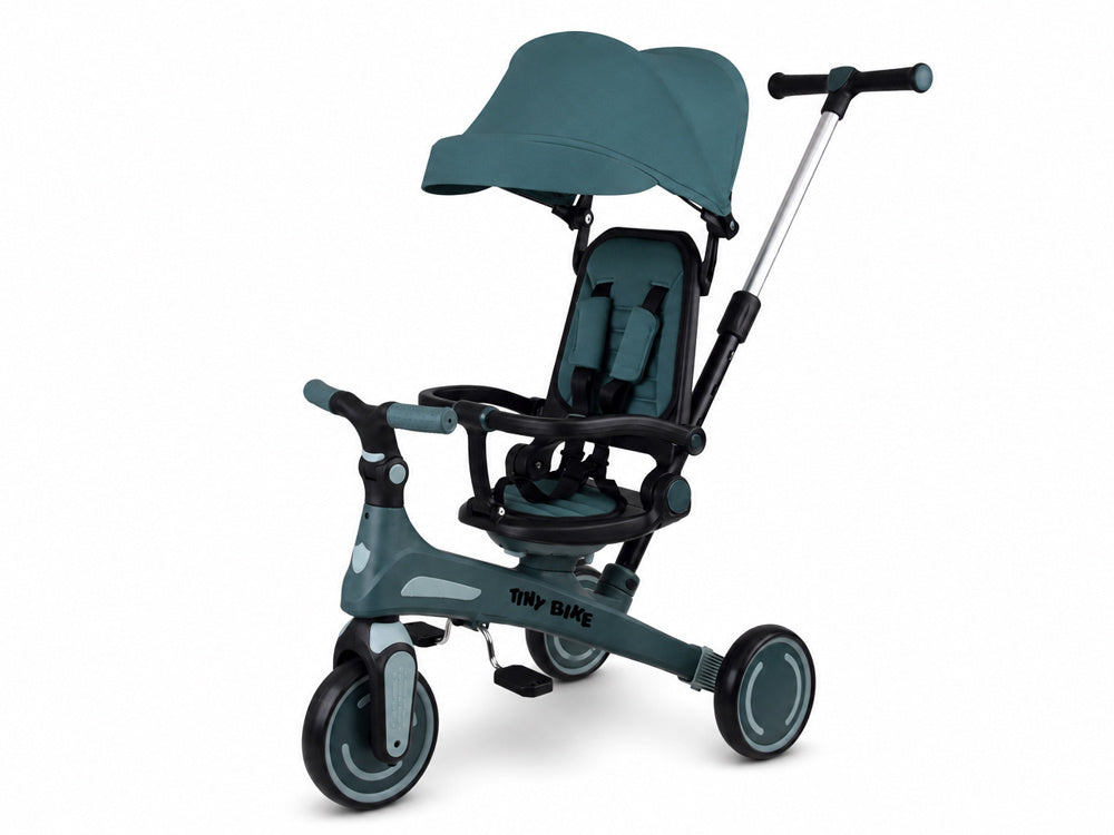 Tricikl Tiny Bike GrowUp 5u1 green
