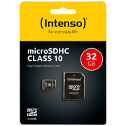 (Intenso) Micro SD Kartica 32GB Class 10 (SDHC & SDXC) sa adapterom - SDHCmicro+ad-32GB/Class10