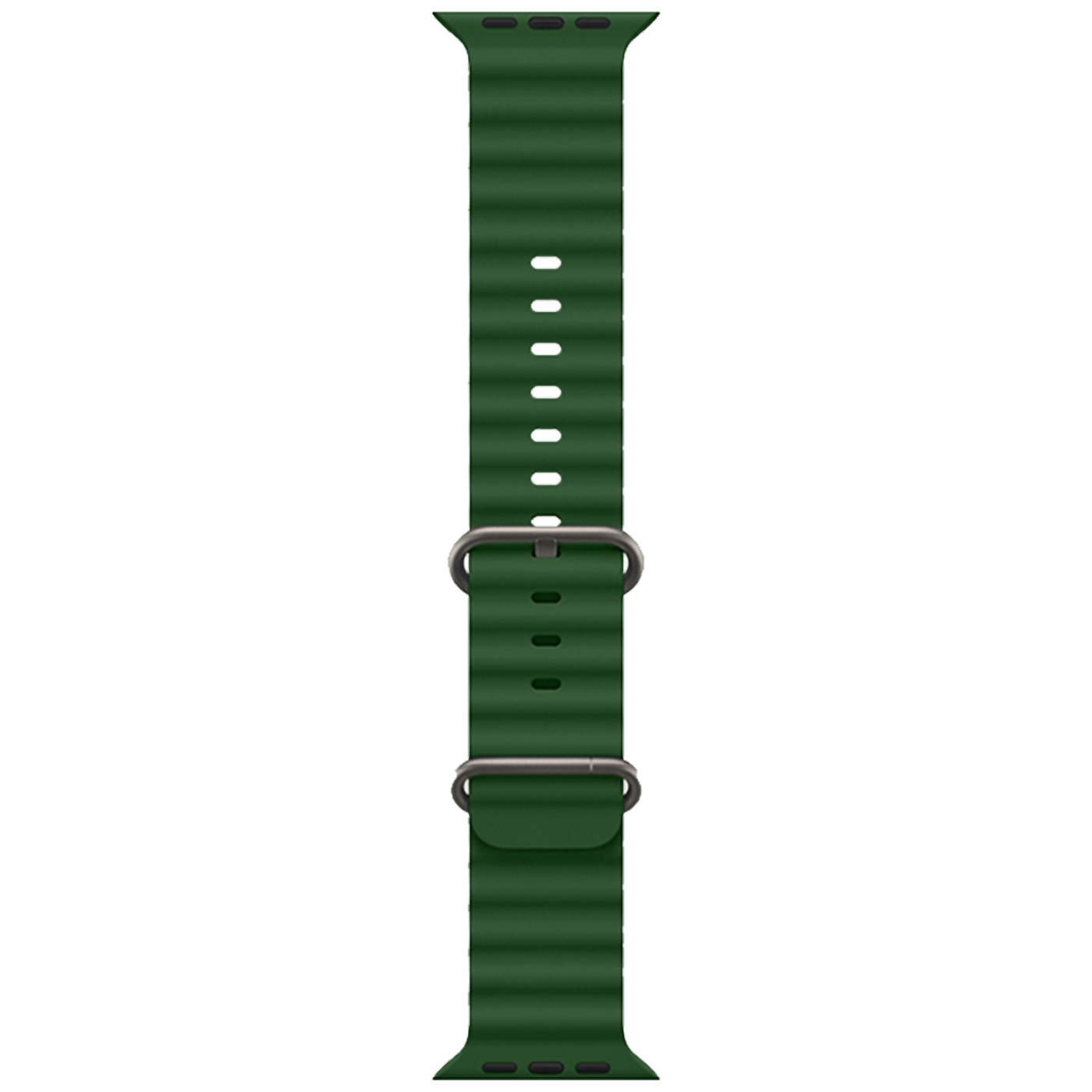 hoco. Silikonski remen za iWatch, 42/44/45/49mm, zelena - iWatch WA12 Alfa