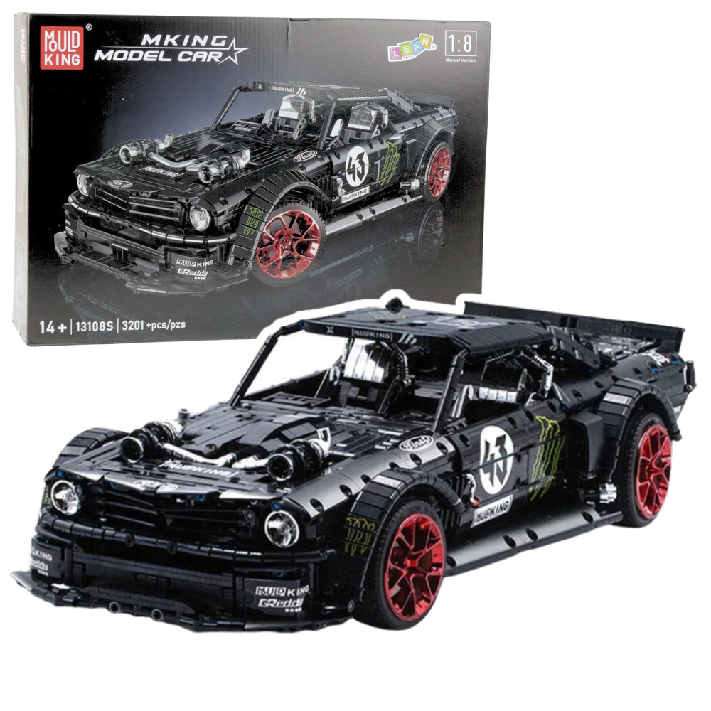 Licencirani auto na sklapanje Mustang Hoonicorn V2 3201 element - crni