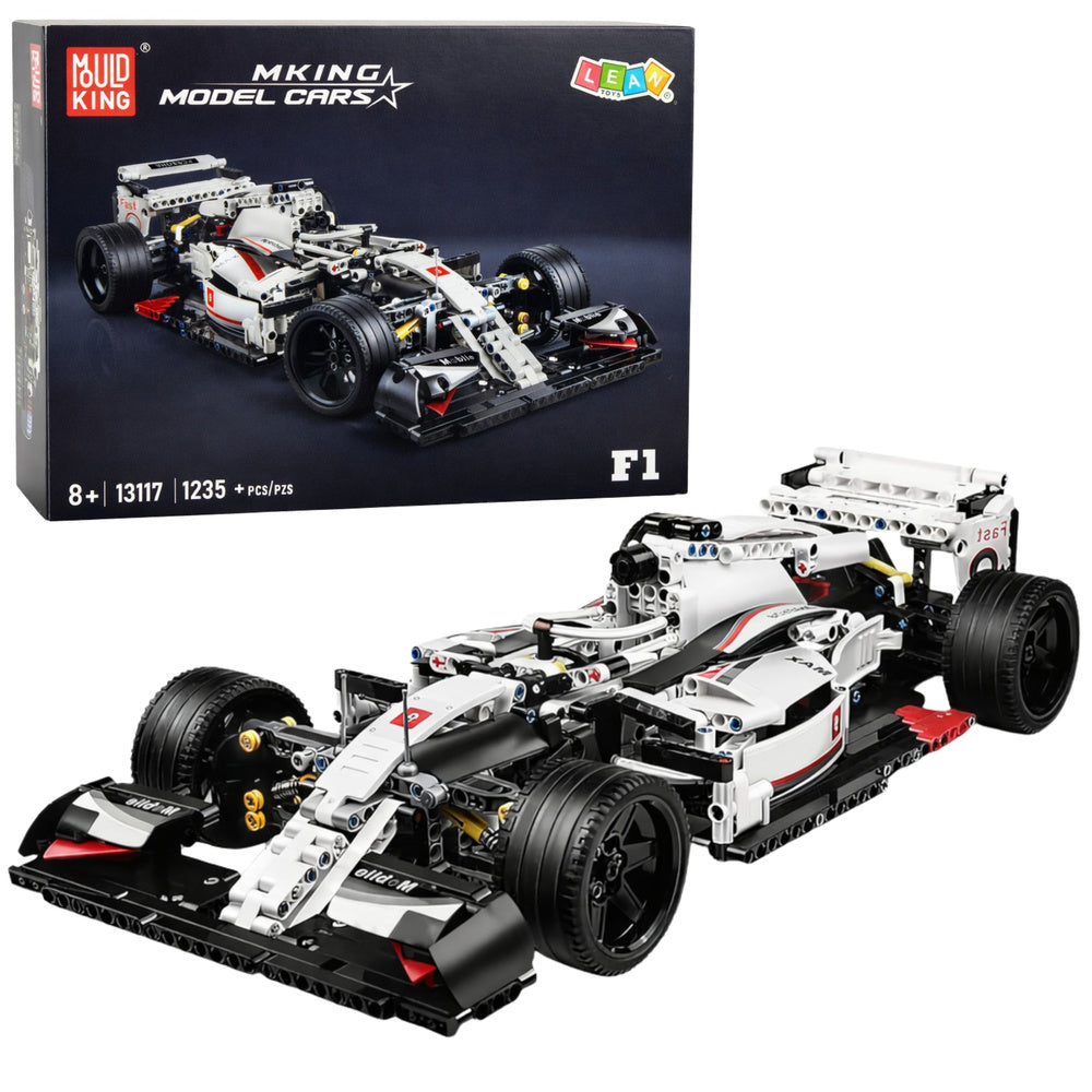 Kockice za slaganje Formule F1 sa 1235 elementa - bijela