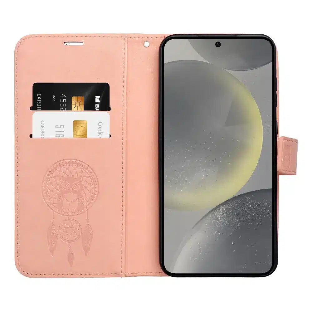 MEZZO Book case flipové pouzdro pro SAMSUNG GALAXY A25 5G dream catcher peach fuzz