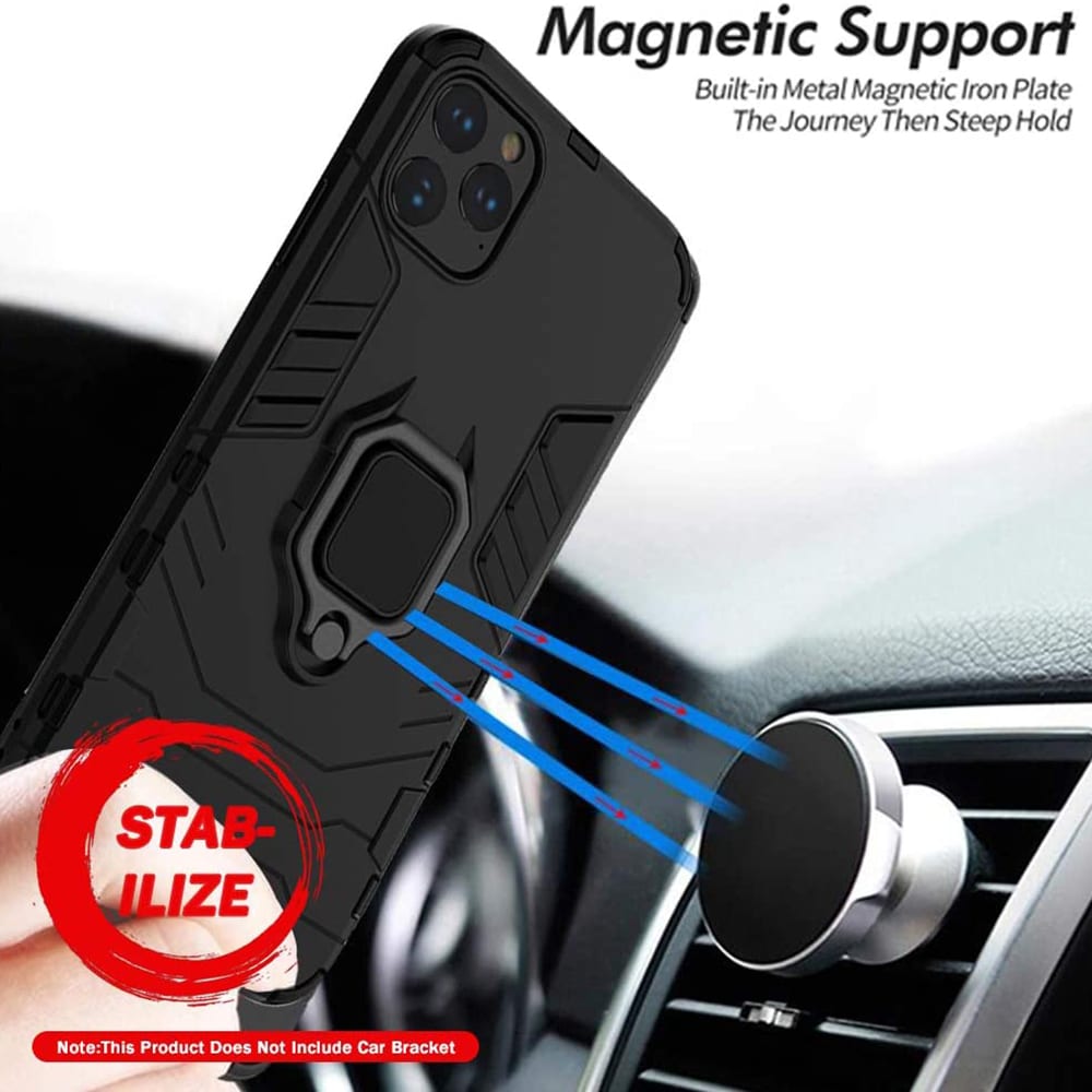 TechSuit Silicone Shield pouzdro pro iPhone 11 Pro černé