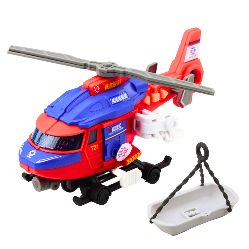 Helikopter za spašavanje sa svjetlosnim i zvučnim efektima Flight - boju biramo nasumično