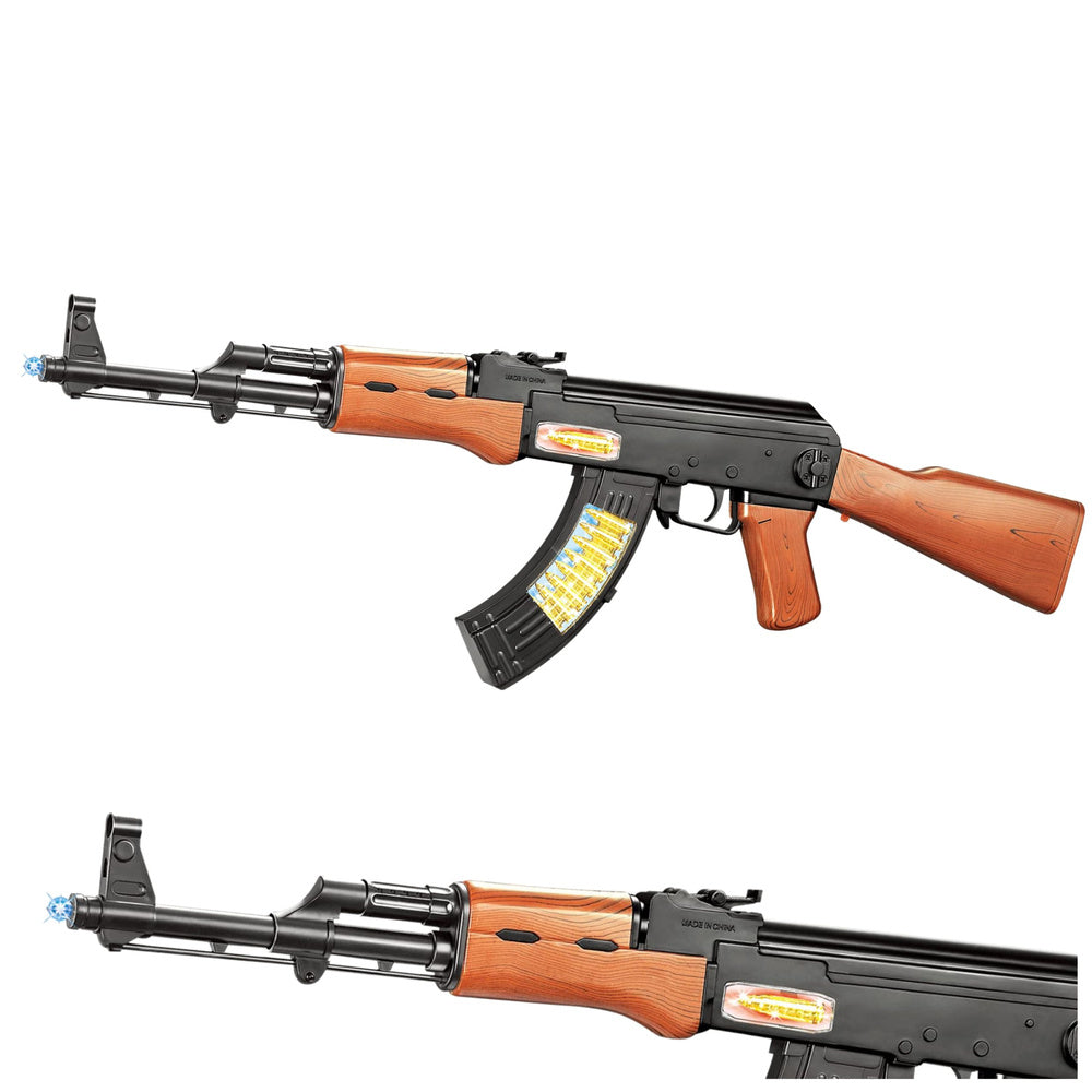 Mitraljez za igru AK-47  68.5 cm - crno/smeđi
