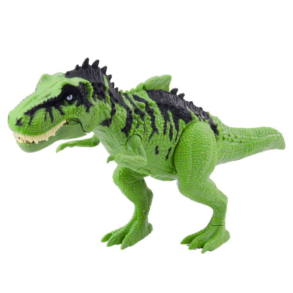 Dinosaur za igru sa setom mini dinosaura - zeleni