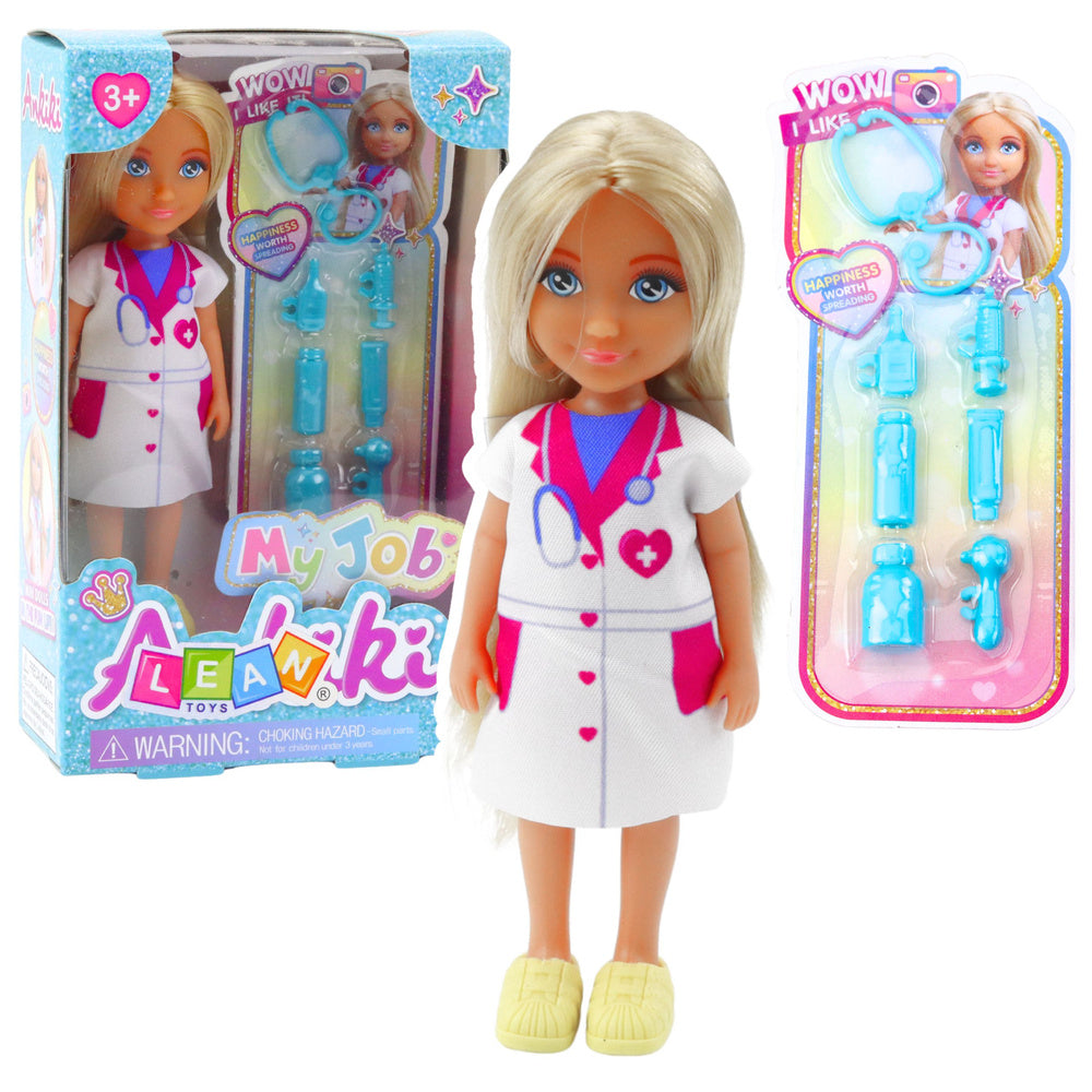 Ankiki mini lutka za igru doktorica - 13 cm