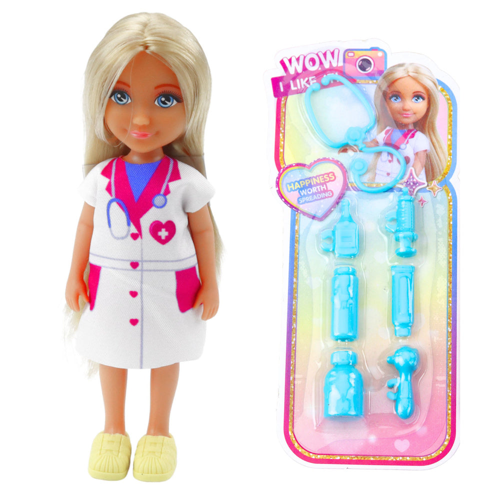 Ankiki mini lutka za igru doktorica - 13 cm