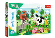 Puzzle 24 Maxi Treflik Family Trefliki in the Countryside Trefl 14361