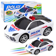 Interaktivni policijski auto za igru 3D - bijeli