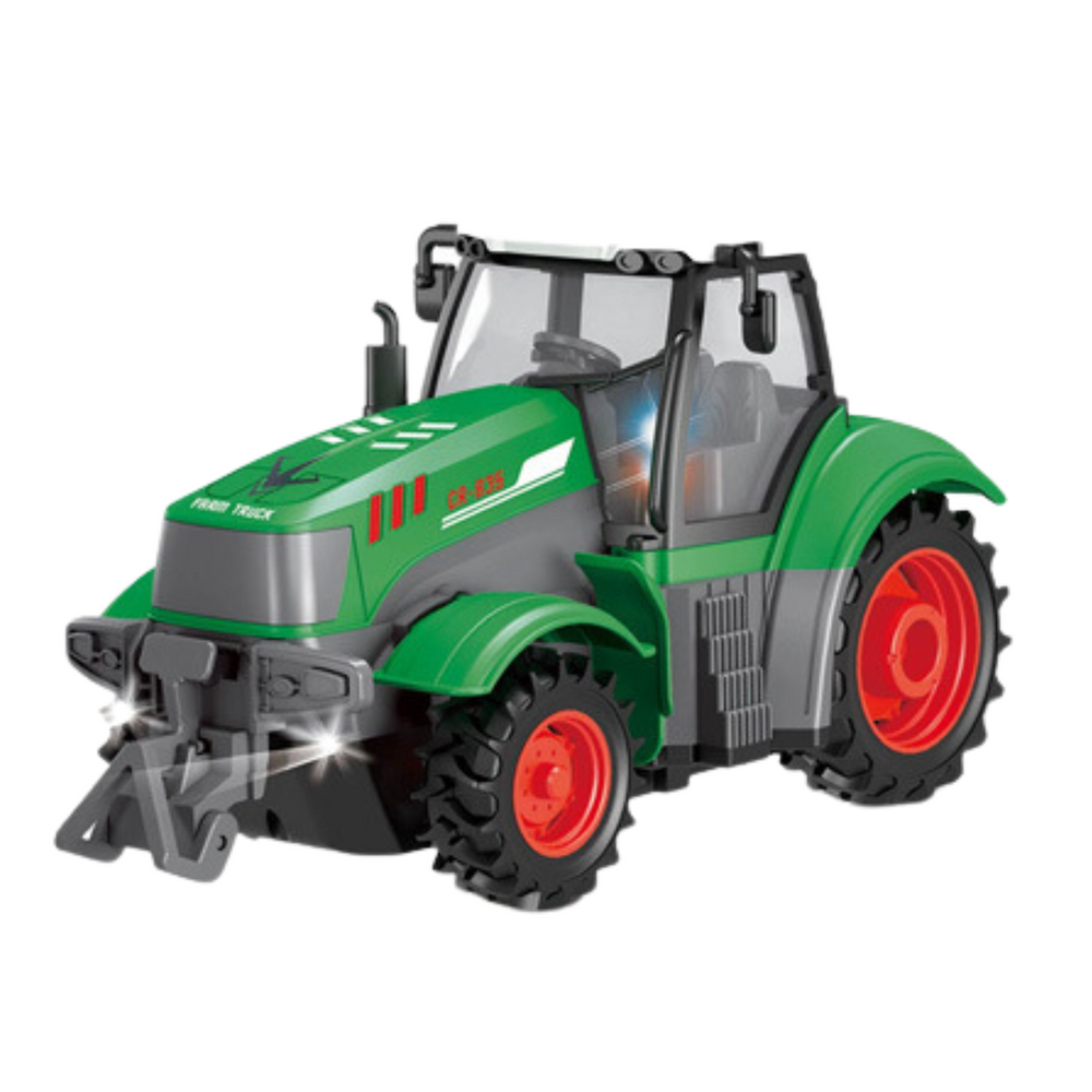 Traktor na daljinsko upravljanje farmer Truck 1:24 - zeleni