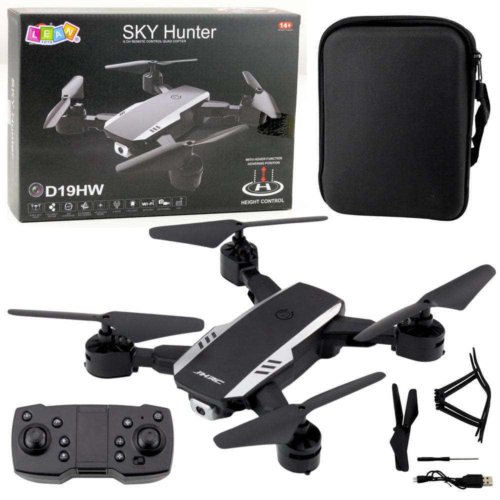 Dron na daljinsko upravljanje sa kamerom i WiFi-em "Sky Hunter D19HW"