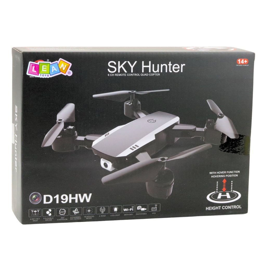 Dron na daljinsko upravljanje sa kamerom i WiFi-em "Sky Hunter D19HW"