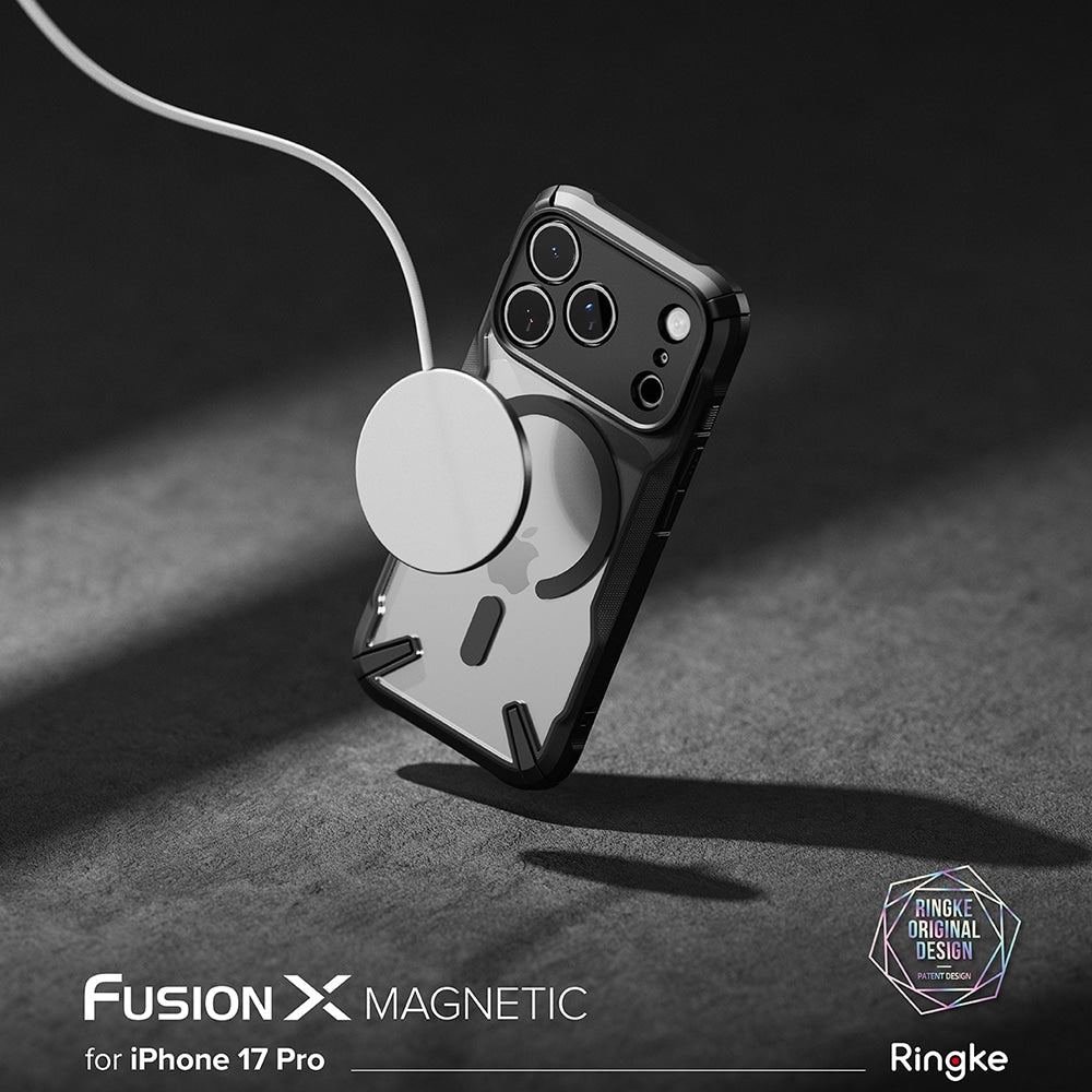 Ringke – Fusion X MagSafe kryt pro iPhone 17 Pro – černý