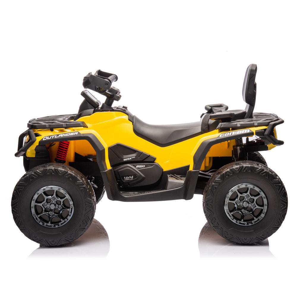 Quad na akumulator Can Am Outlander 4x4 DK-CA005 - dvosjed - žuti