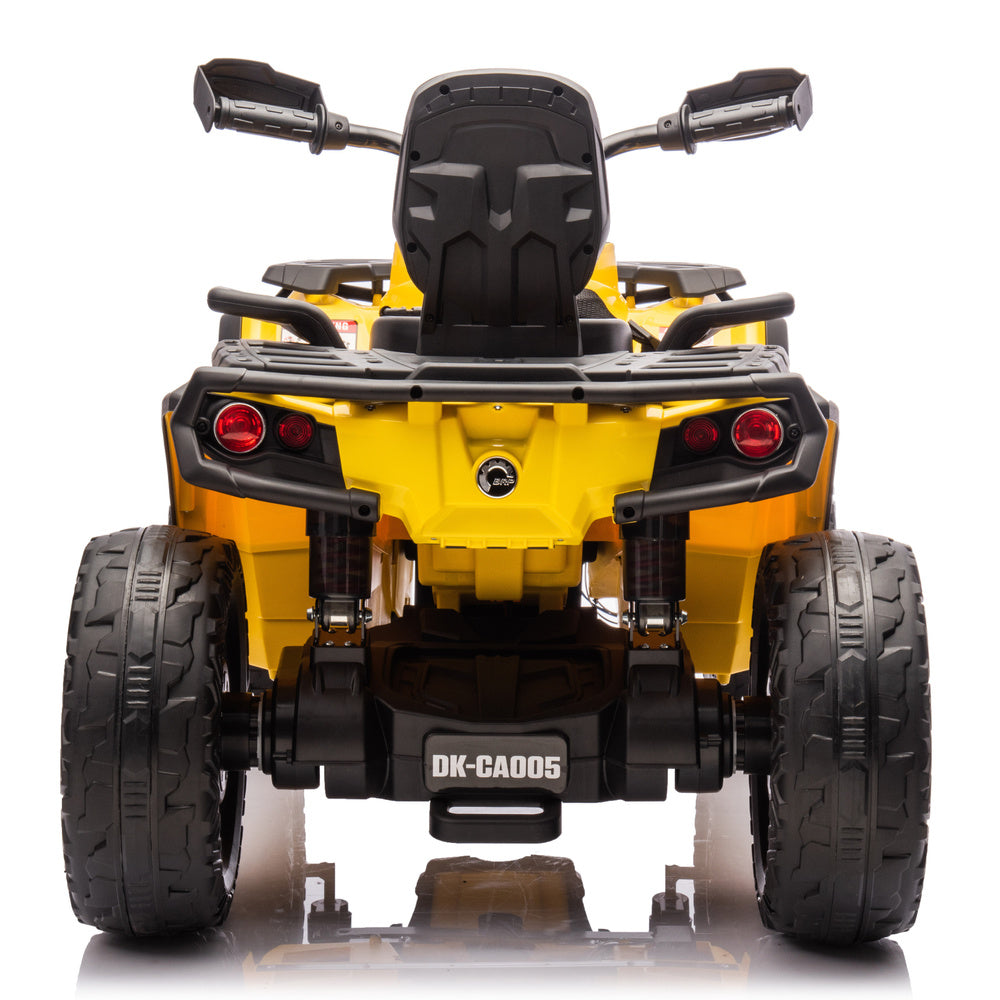 Quad na akumulator Can Am Outlander 4x4 DK-CA005 - dvosjed - žuti