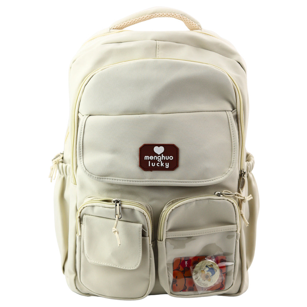 Školski ruksak s motivom kapibare 25L 42cm - bež