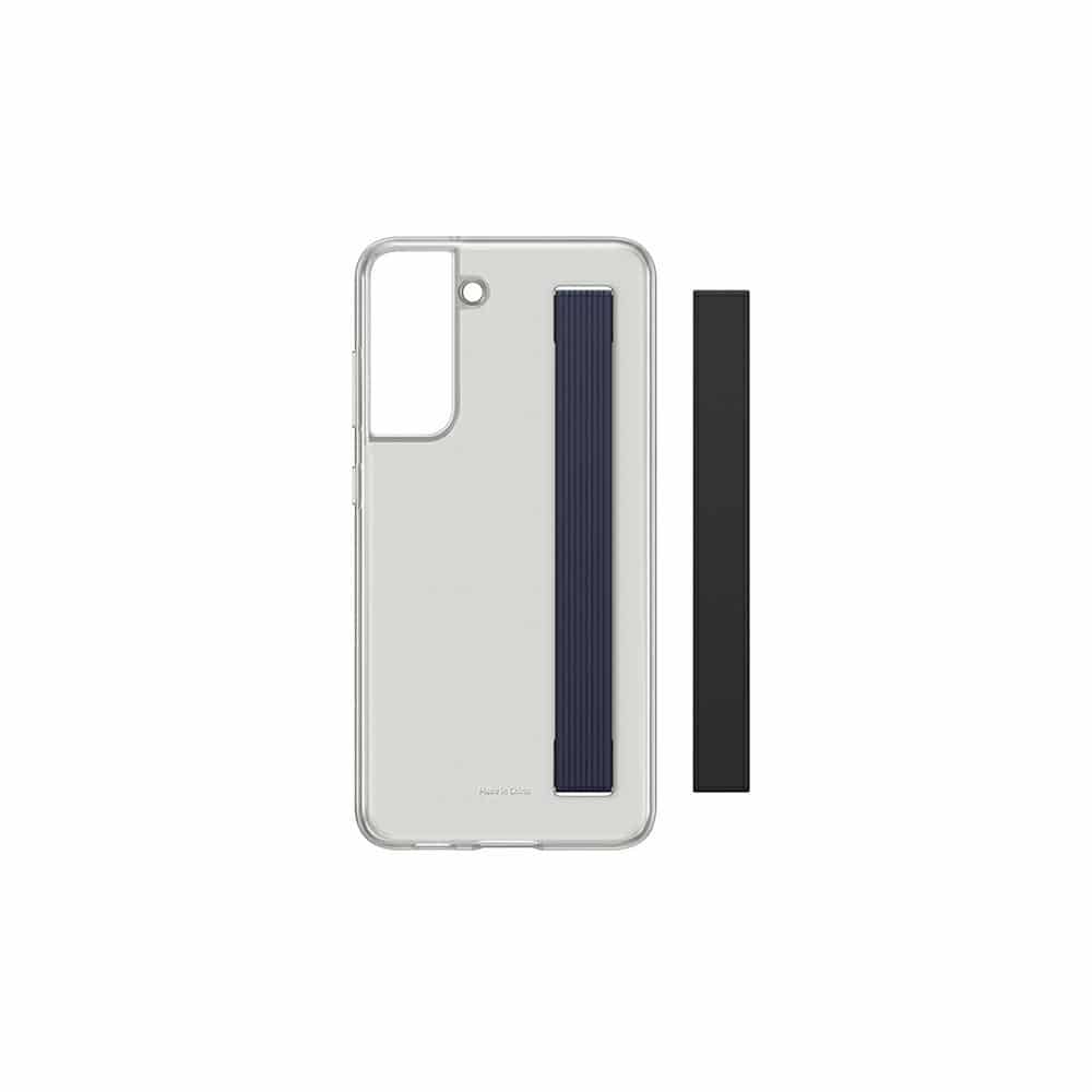 Samsung Original Slim Strap Cover pro Galaxy S21 FE Dark Gray