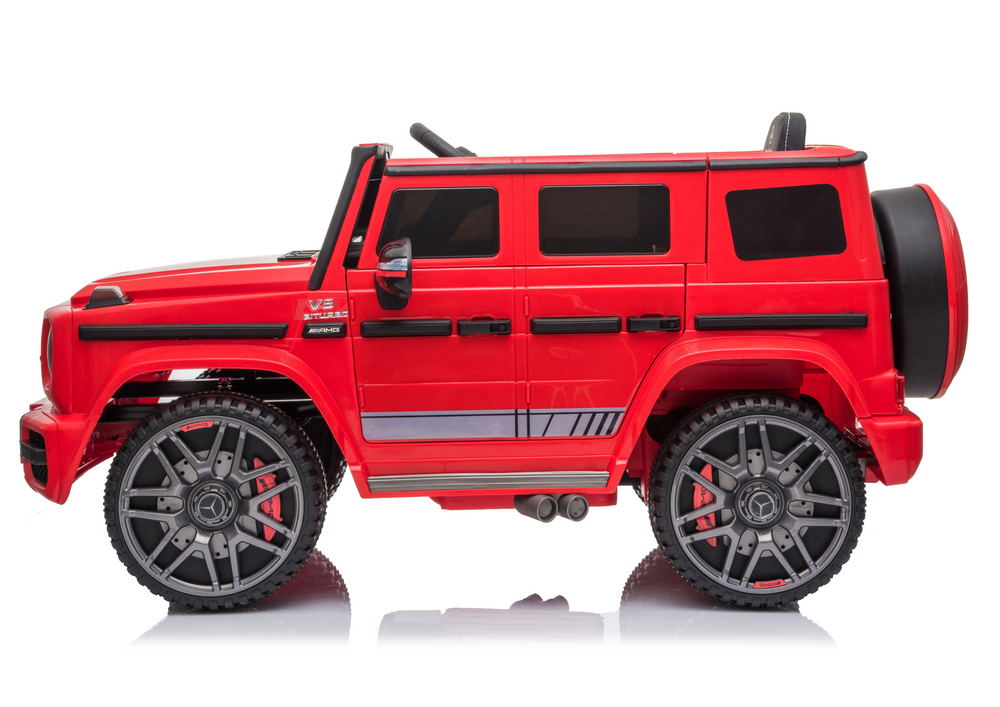 Licencirani auto na akumulator Mercedes G63 AMG - crveni